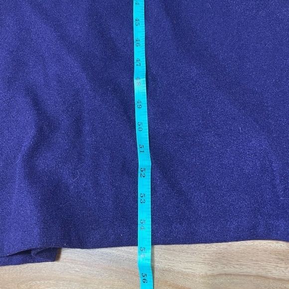 Vtg Fleece Robe Purple Bathrobe Dressing Gown Quilted Top Gold Black Trim sz 2XL - Picture 13 of 15